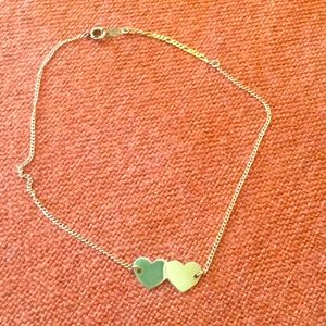 Double Heart Bracelet